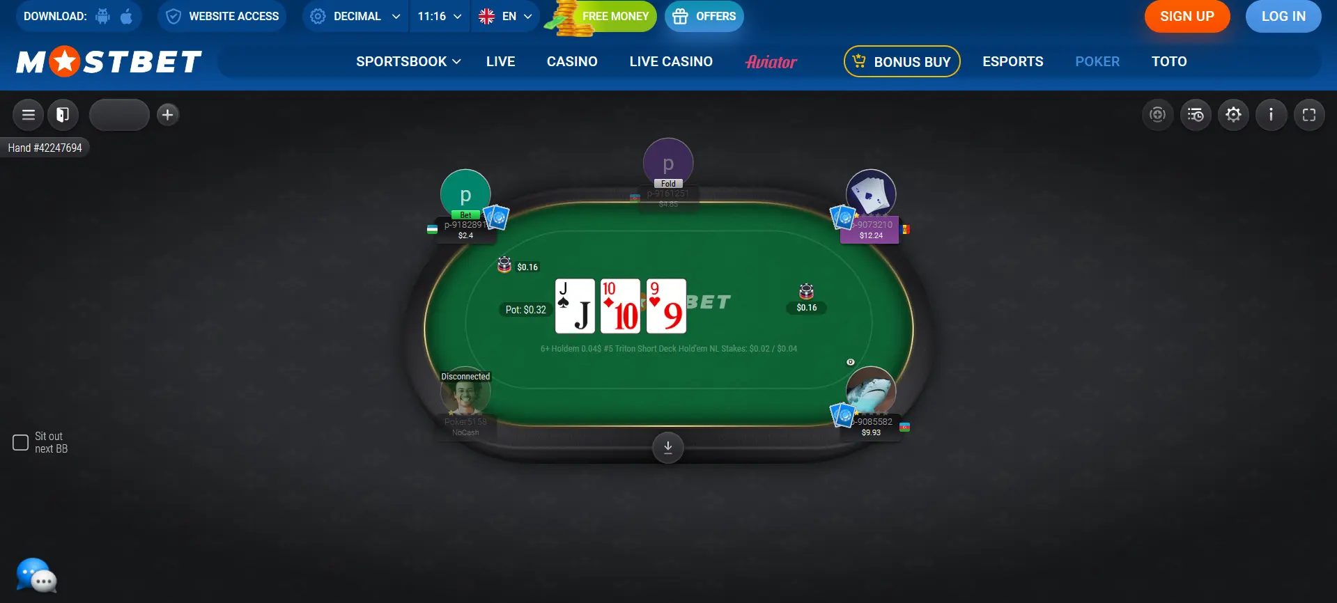 Available poker types at Mostbet in India Available poker types at Mostbet in India