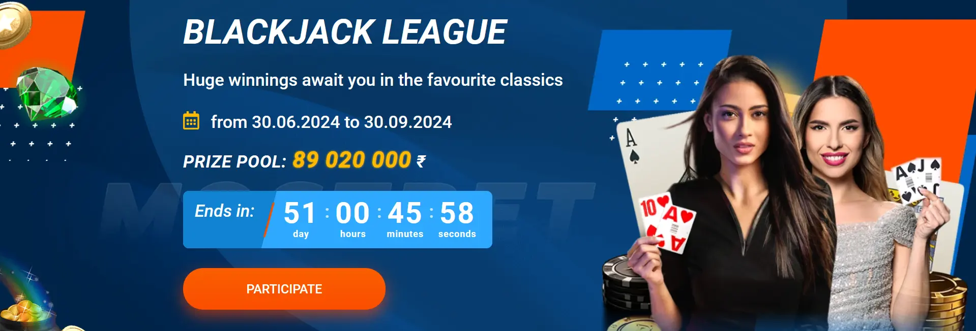 Blackjack League at Mostbet in India Blackjack League at Mostbet in India