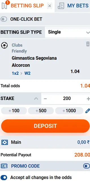 How to place a bet at Mostbet in India