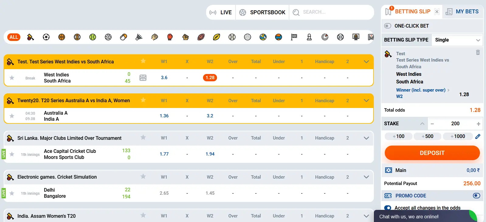 Types of cricket bets available at Mostbet Types of cricket bets available at Mostbet