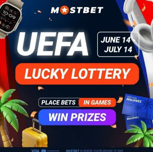 UEFA Lucky Lottery at Mostbet